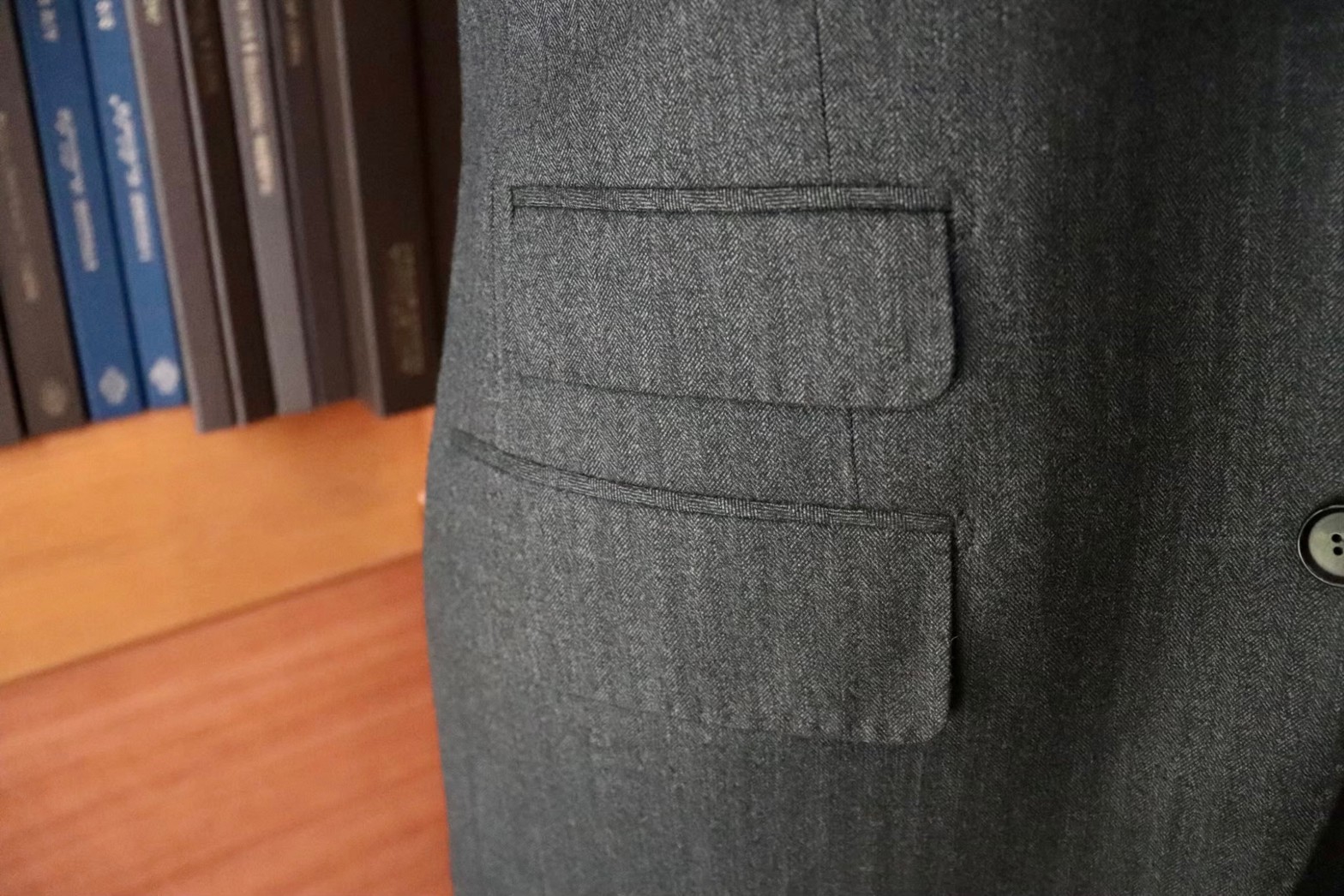 Burberry バーバリー　スーツ　チャコールグレー　ヘリンボーン 楽天市場】古着 BURBERRY バーバリー 三陽商会 日本製 ウール